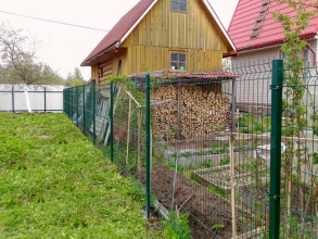3D заборы 15 метров фото в Скоропусковском